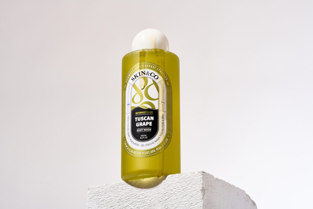Tuscan Grape Body Wash – Antioxidánsokban Gazdag Toszkán Szőlő Tusfürdő termékkép – SKINCO24037 scaled
